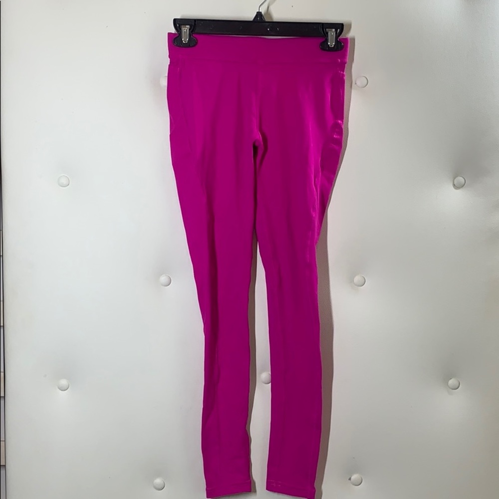 Vansydical Pink Yoga Workout Leggings for Fitness